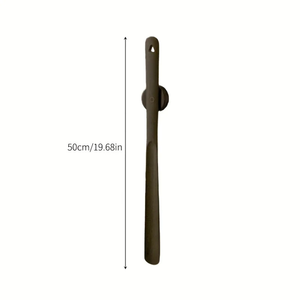 Extra-Long Wooden Shoe Horn For Easy On & Off Use
