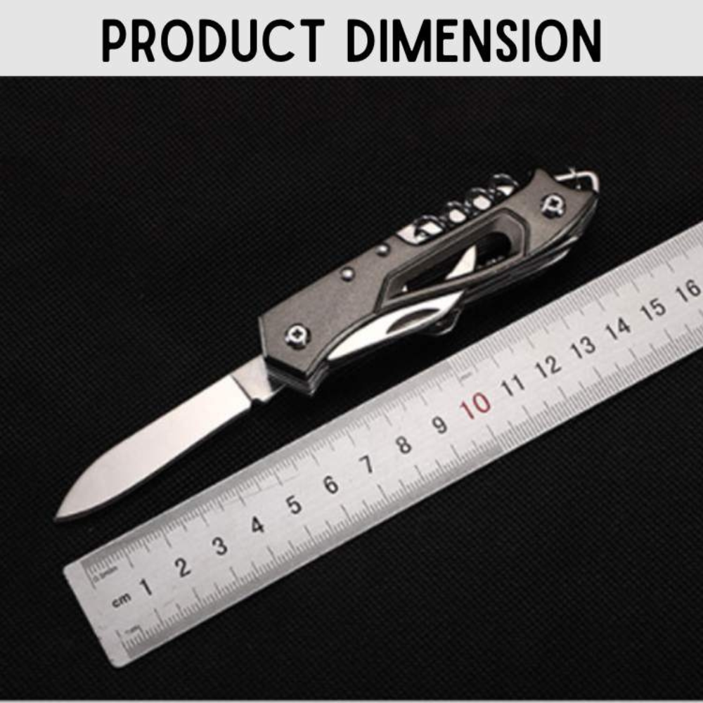 Multi Tool 14 in 1 Pocket Knife for Camping, Fishing and Hiking Utility
