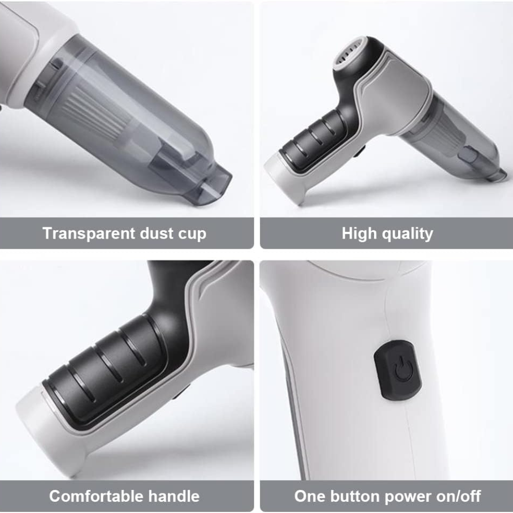 Handheld Portable Cordless Vacuum Cleaner - Bagless & Multi-purpose