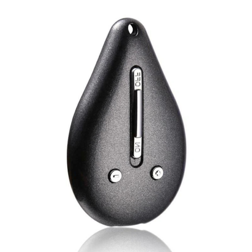 Keychain Voice Recorder with 100 Hour Memory Storage and Audio Activation