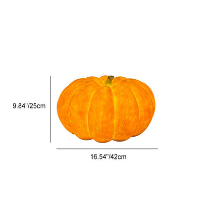 Large solar pumpkin light dimensions: 16.54 inches (42 cm) wide and 9.84 inches (25 cm) tall