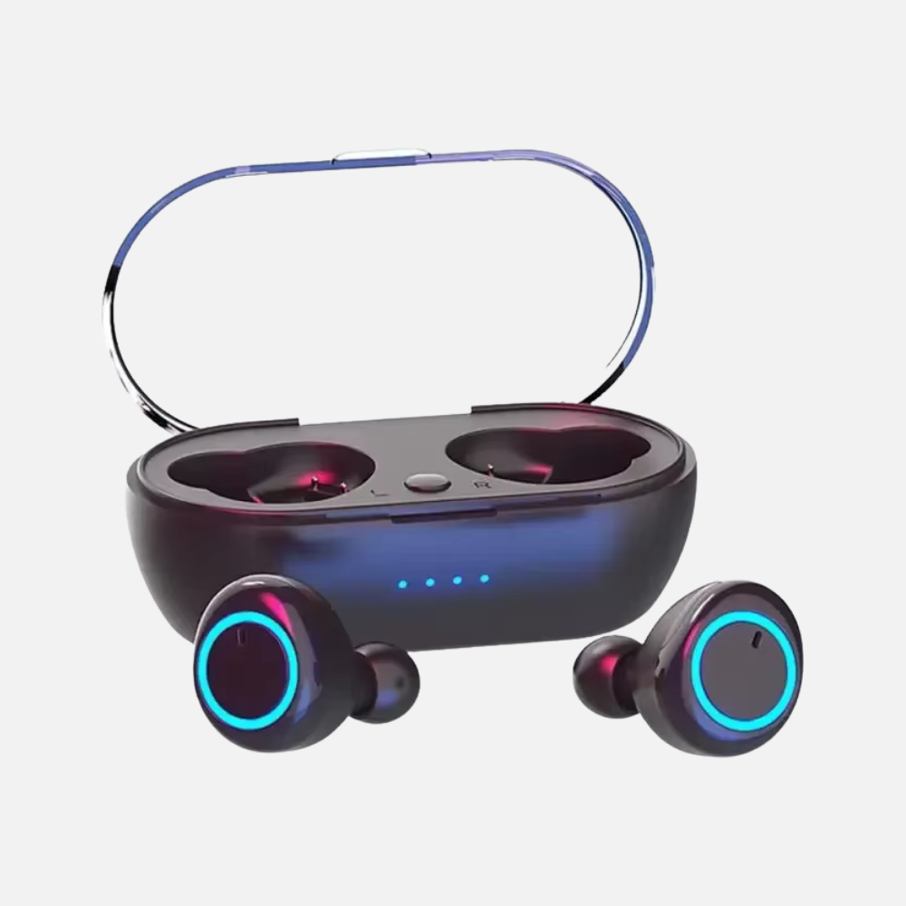 True Wireless Earbuds Bluetooth 5.0 with Mic and Charging Case