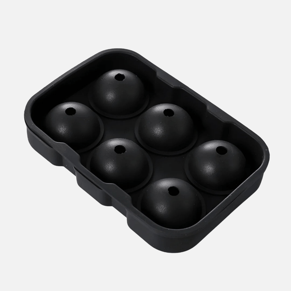 Large Ice Ball Mold - Black Silicone
