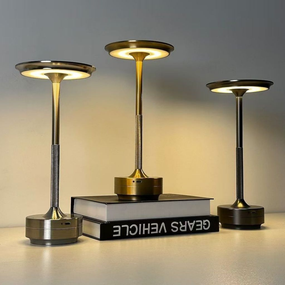 Cordless Tall Desk Lamp - 3-Mode Touch Activation