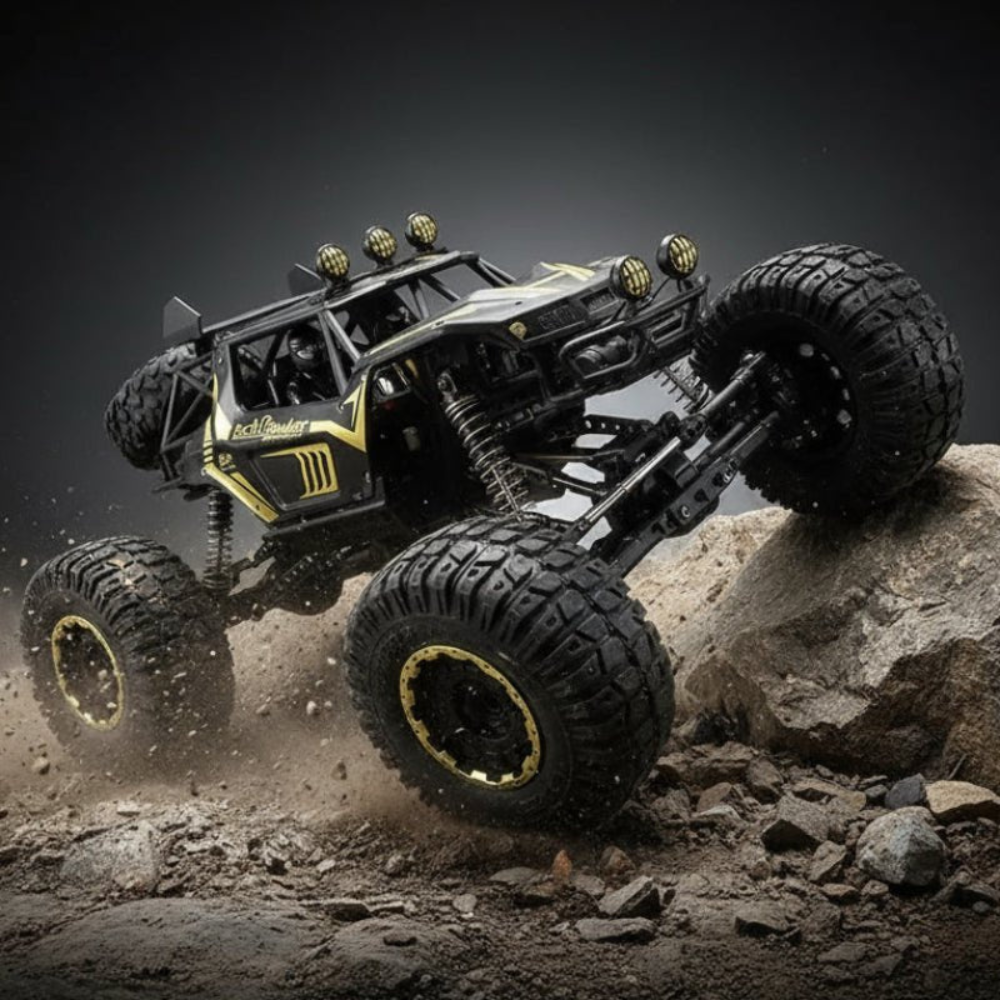 RC Car 1:12 Scale 4WD All-Terrain Metal Alloy Remote Control Truck