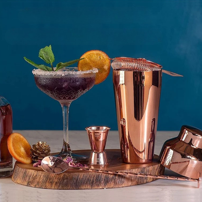 Cocktail Set, 10pcs Bar Kit Essentials Including Storage Stand