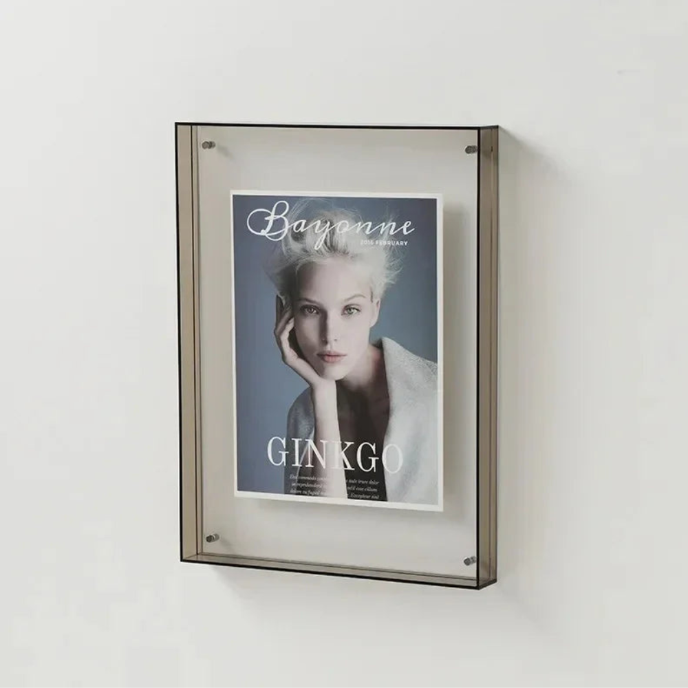 Colored Picture Frame Collection, Double Sided Acrylic Photo Frame