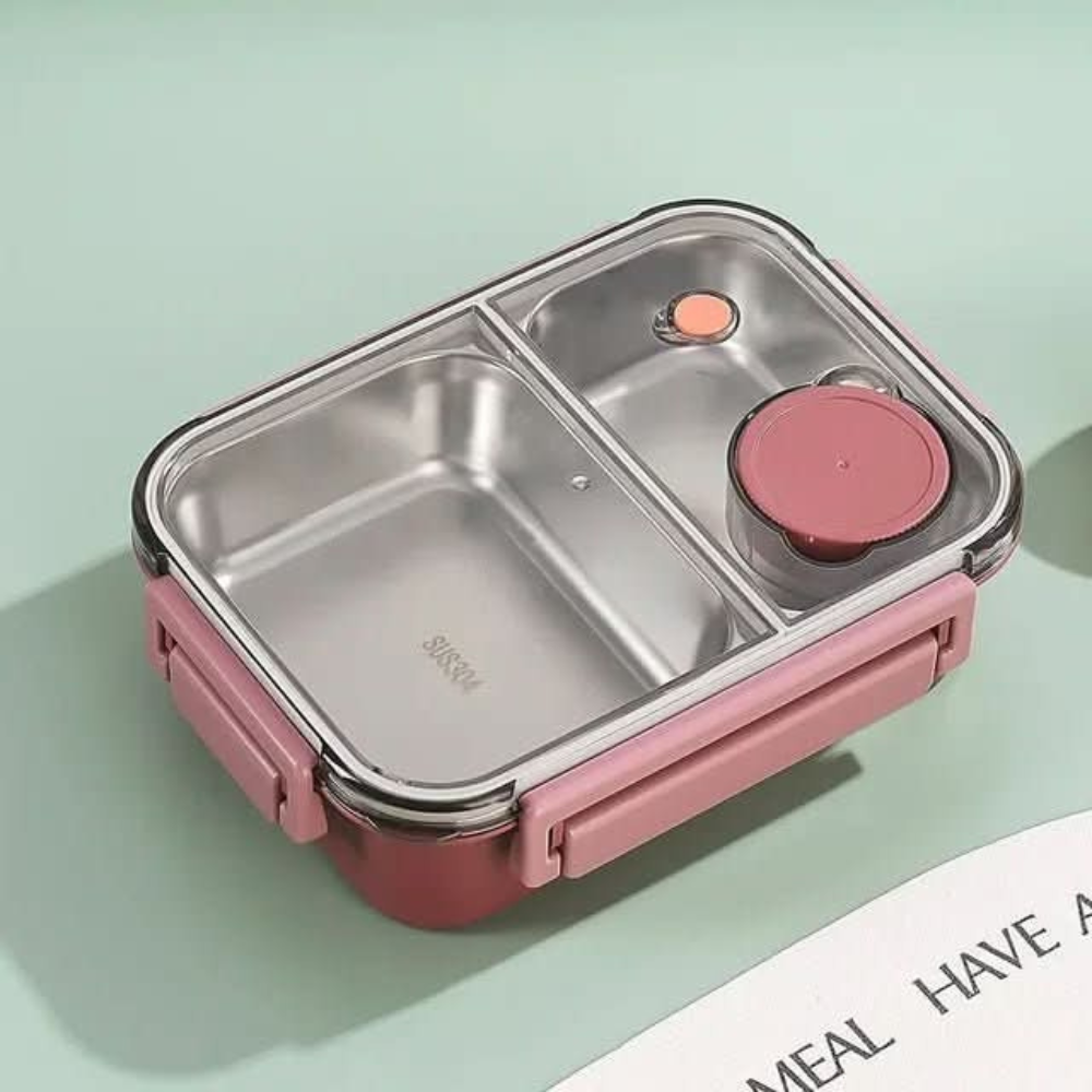 Stainless Steel Lunch Box, Insulated Heating Container for Warm Meals