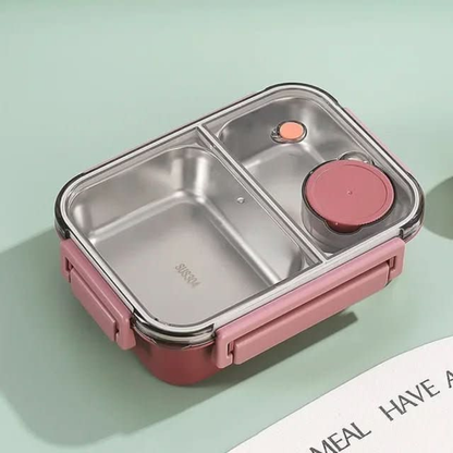 Stainless Steel Lunch Box, Insulated Heating Container for Warm Meals