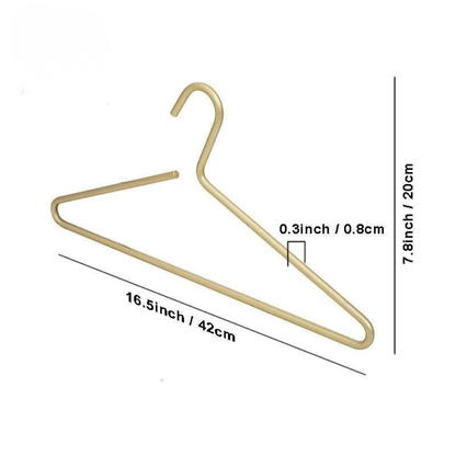 Clothes Hanger Set of 5 Metal Closet Garment Organizers