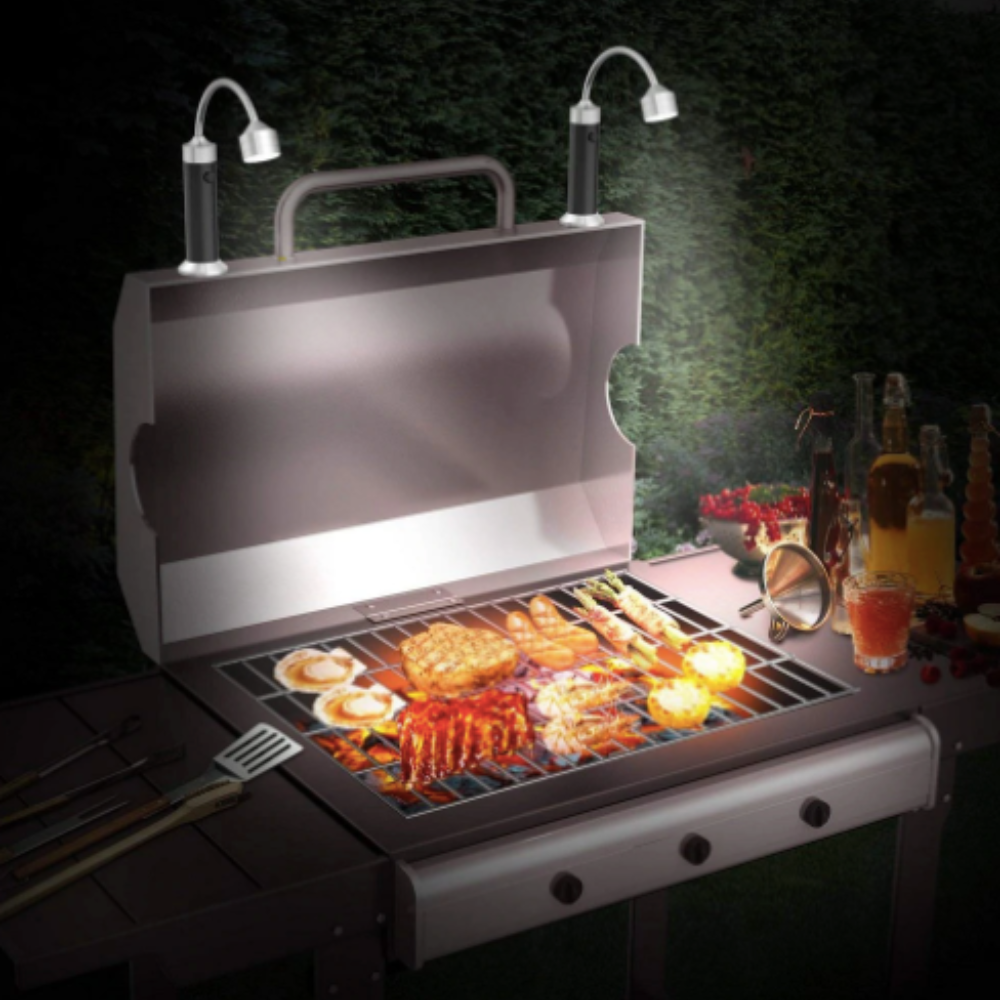 Magnetic BBQ LED Grill Torch - Hands-free Light