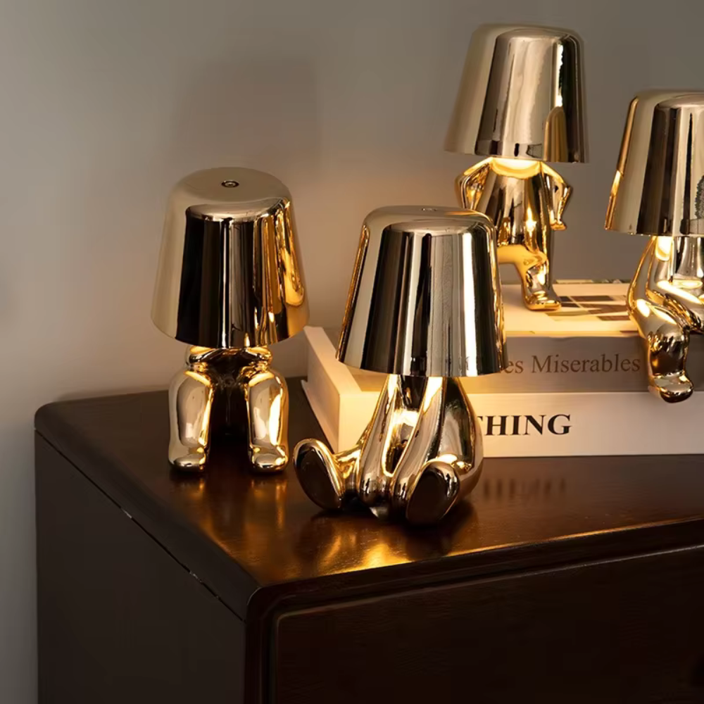 Misterlamp Desk Lamp - Modern Cordless & Rechargeable LED Table Lamp
