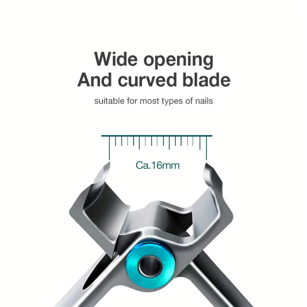 Mens Wide Jaw Nail Clipper For Thick Nails