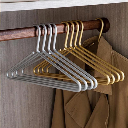 Clothes Hanger Set of 5 Metal Closet Garment Organizers