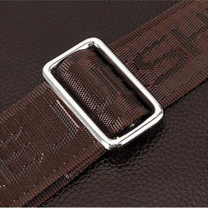 Briefcase Synthetic Leather Business Shoulder Bag with Laptop Sleeve