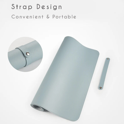 Desk Mat PU Leather Large Office Desk Protector Non Slip Mouse Pad