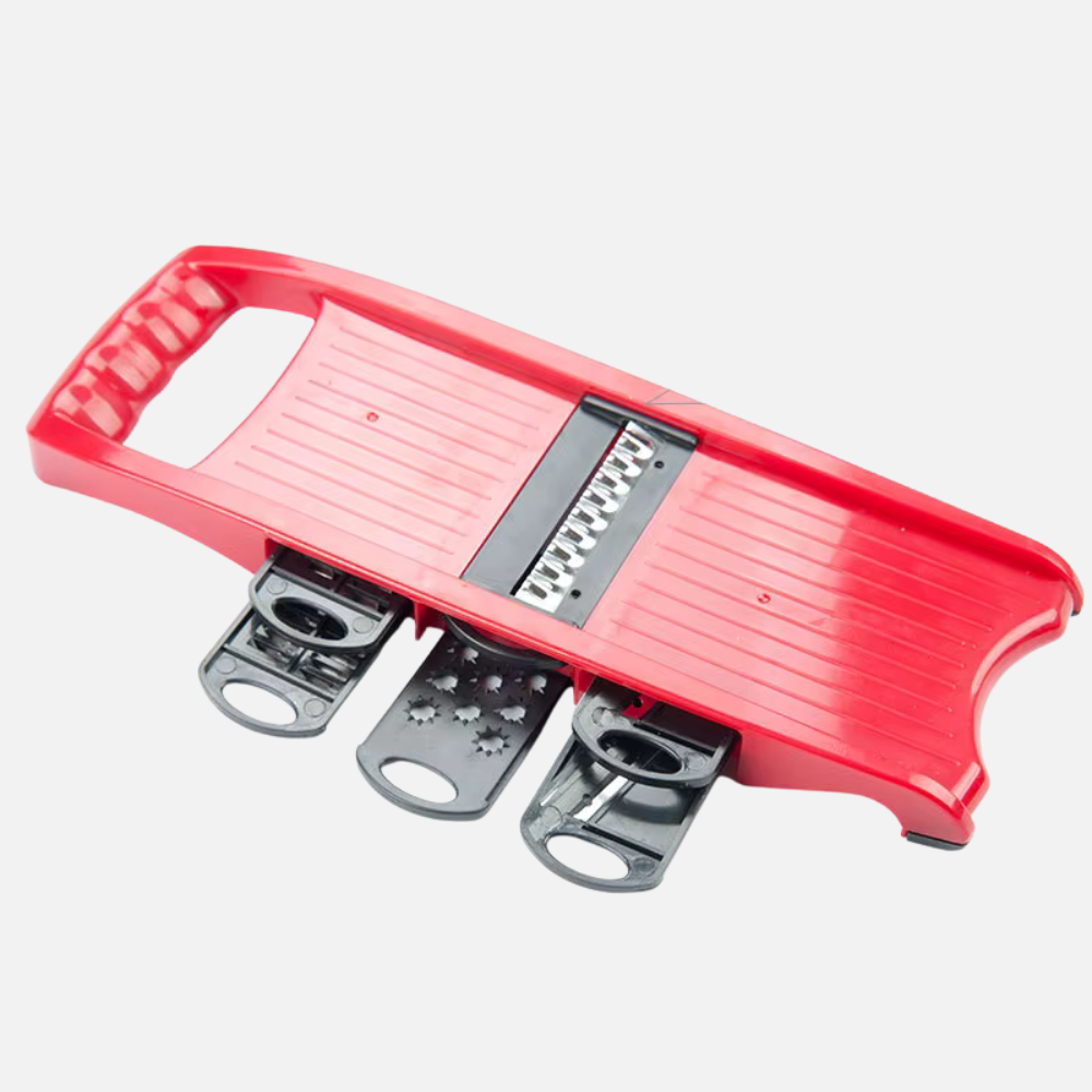 Mandoline Vegetable Slicer, Fruit Slicer With Stainless Steel Blades - 6 Different Blades