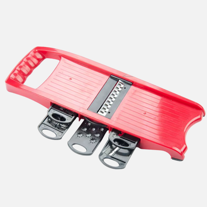 Mandoline Vegetable Slicer, Fruit Slicer With Stainless Steel Blades - 6 Different Blades