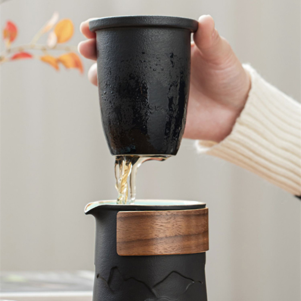 Portable Tea Set For Travel, Mountain and Sea Style Set