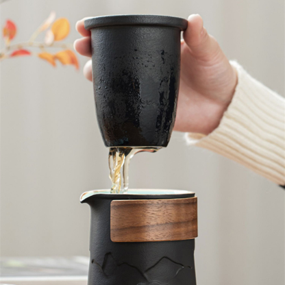 Portable Tea Set For Travel, Mountain and Sea Style Set