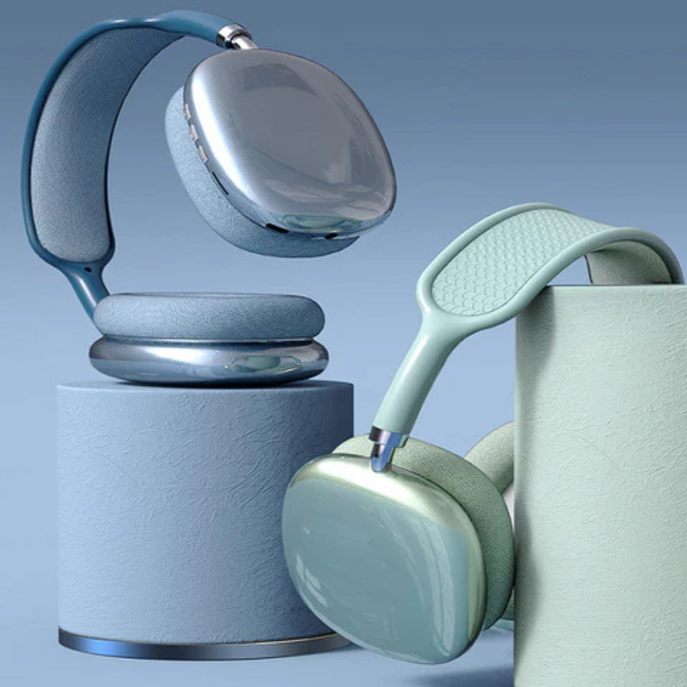 Wireless Noise Cancelling Headphones with Bluetooth and Tactile On-Ear Controls