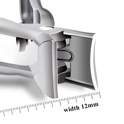 Mens Nail Clipper & File - Ultra Sharp & Portable