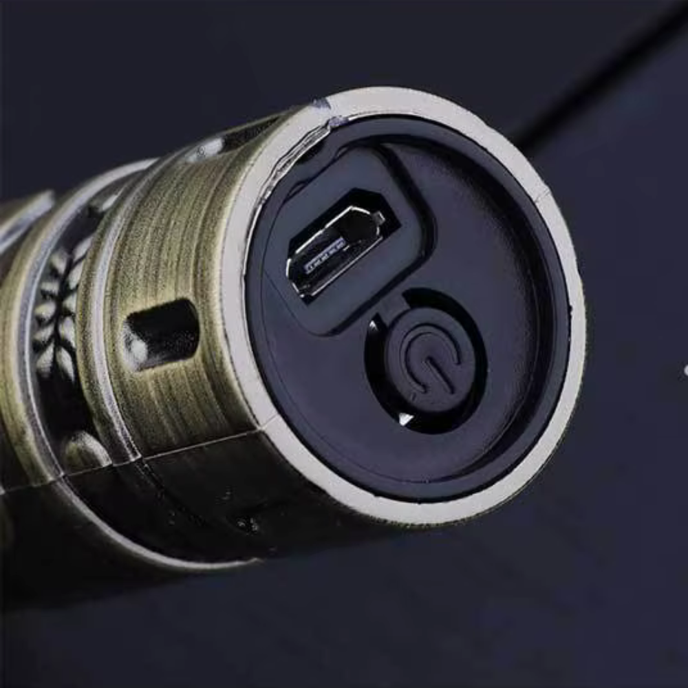 Stainless Steel Hair Clipper, Mens Hair Cutter With Engraved Style Handle