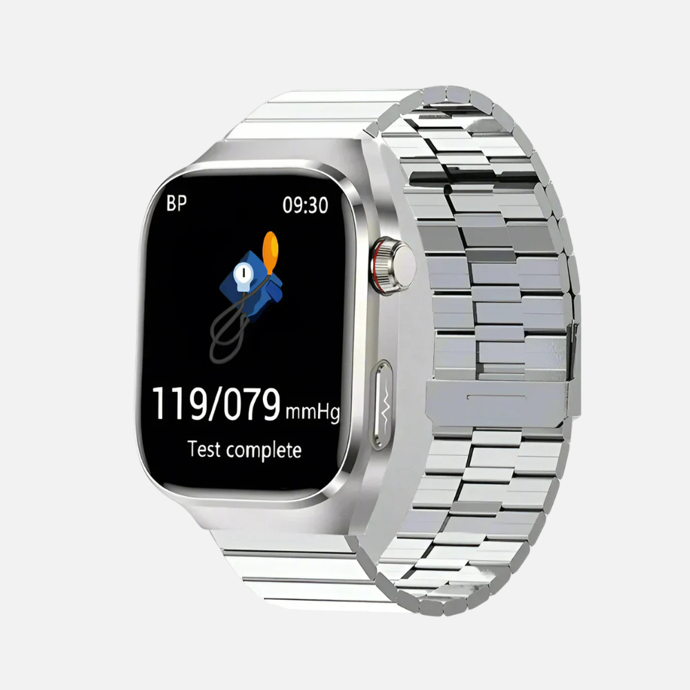 Mens Sports Smart Watch Blood Sugar, ECG, Uric Acid, Bluetooth, Fitness Tracking Watch