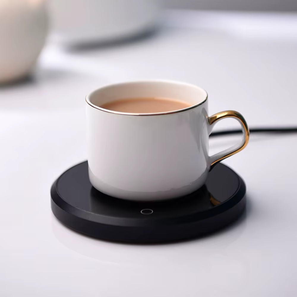 Glass Cup Warmer Coaster for Ceramic and Glass Mugs