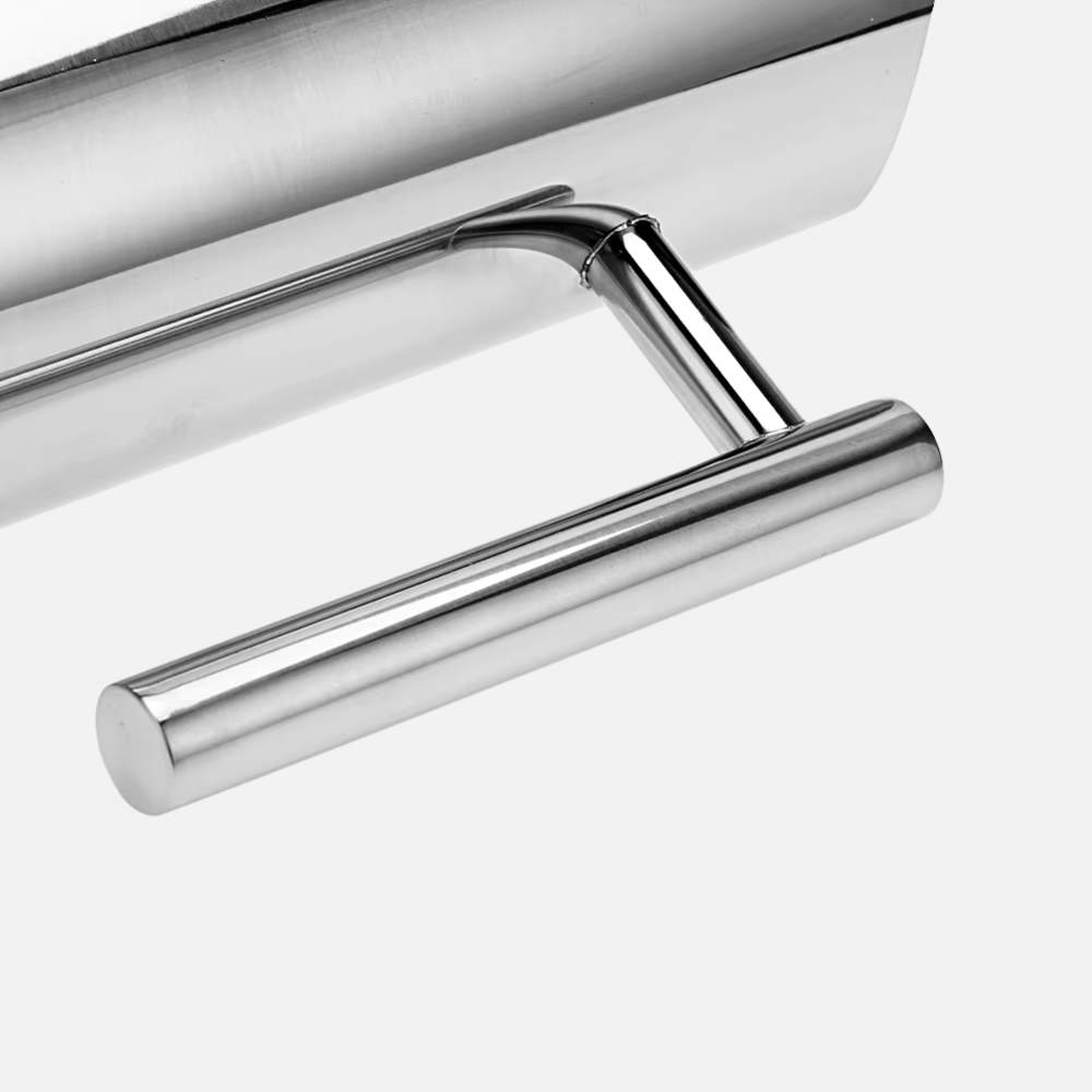 Modern Stainless Steel Pitcher, Holding & Pouring Drinks - 1L, 1.5L, 2L