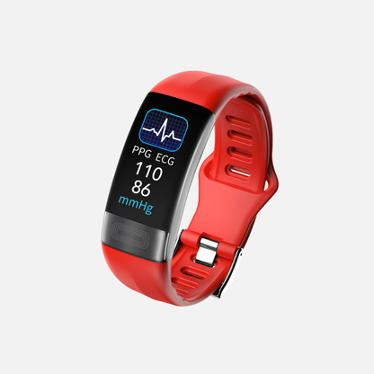 Mens Sports Band Fitness Tracker - ECG Band Measures Blood Pressure, Heart Rate, SpO2 & Sleep Tracker