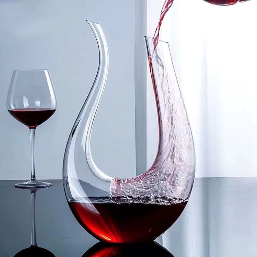 Abstract Style Wine Decanter - Abstract Shaped Wine Decanter