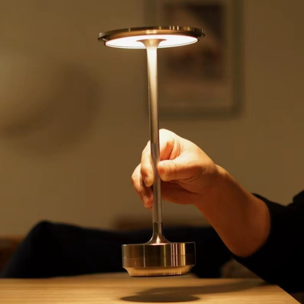 Cordless Tall Desk Lamp - 3-Mode Touch Activation