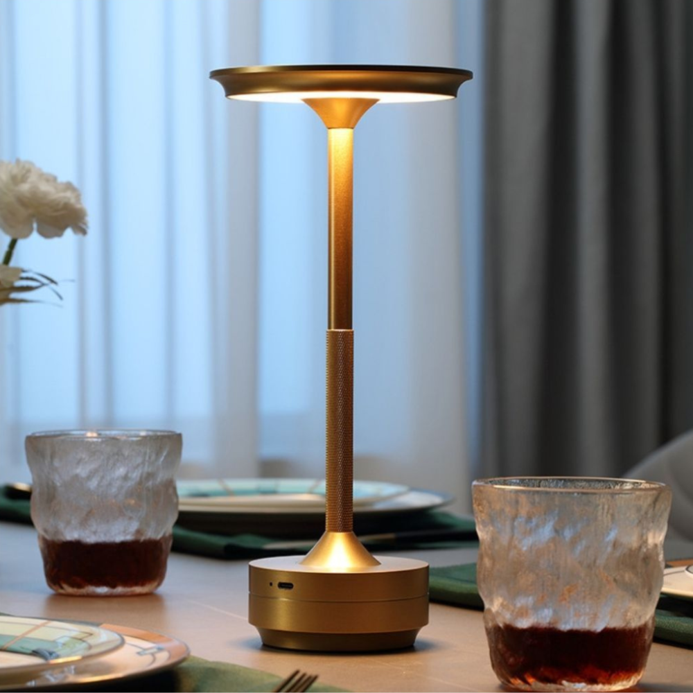 Cordless Tall Desk Lamp - 3-Mode Touch Activation