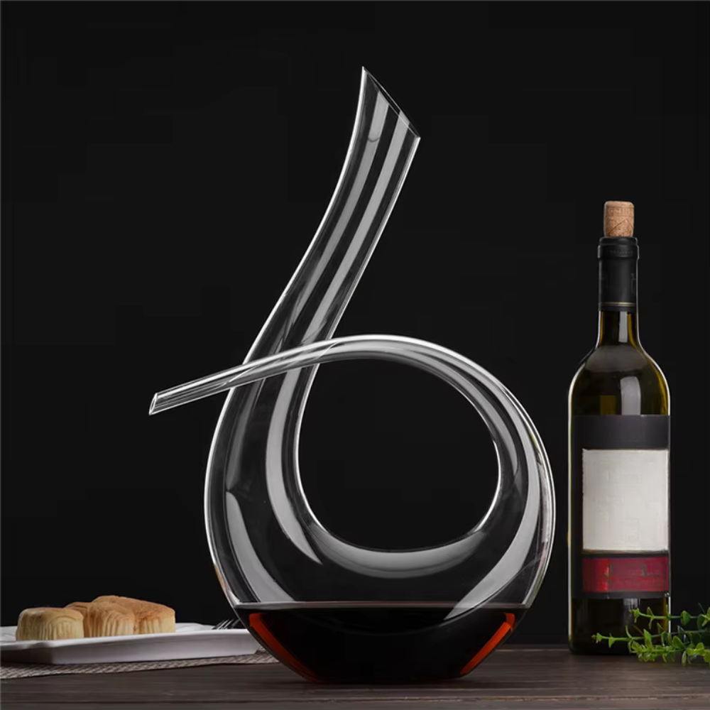 Abstract Style Wine Decanter - Abstract Shaped Wine Decanter