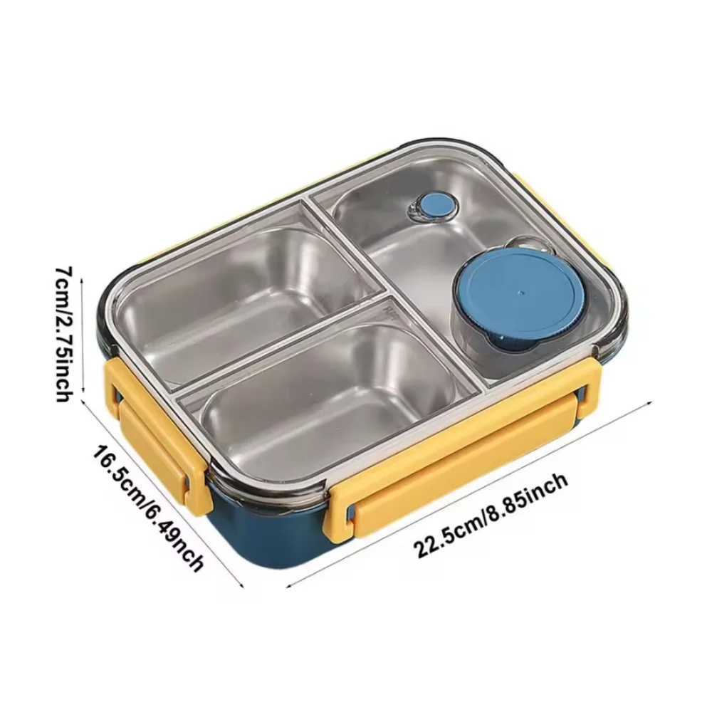 Stainless Steel Lunch Box, Insulated Heating Container for Warm Meals