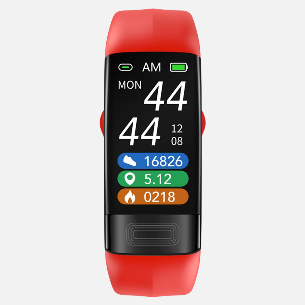 Mens Sports Band Fitness Tracker - ECG Band Measures Blood Pressure, Heart Rate, SpO2 & Sleep Tracker