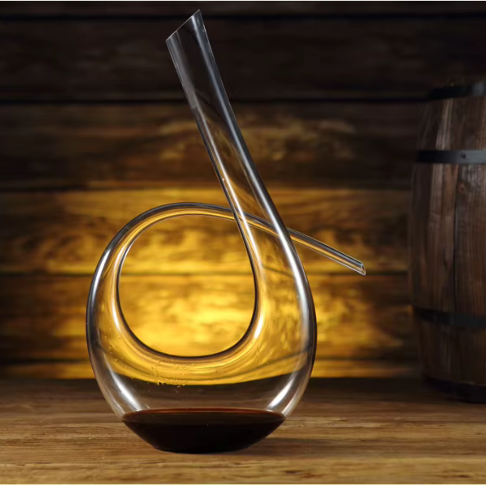 Abstract Style Wine Decanter - Abstract Shaped Wine Decanter