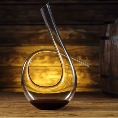 Abstract Style Wine Decanter - Abstract Shaped Wine Decanter