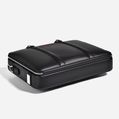 Briefcase Organizer with Laptop Compartment and Crossbody Shoulder Strap