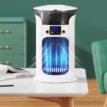 Portable Fan for Desk with 180 Degree Air Flow and Ice Mist