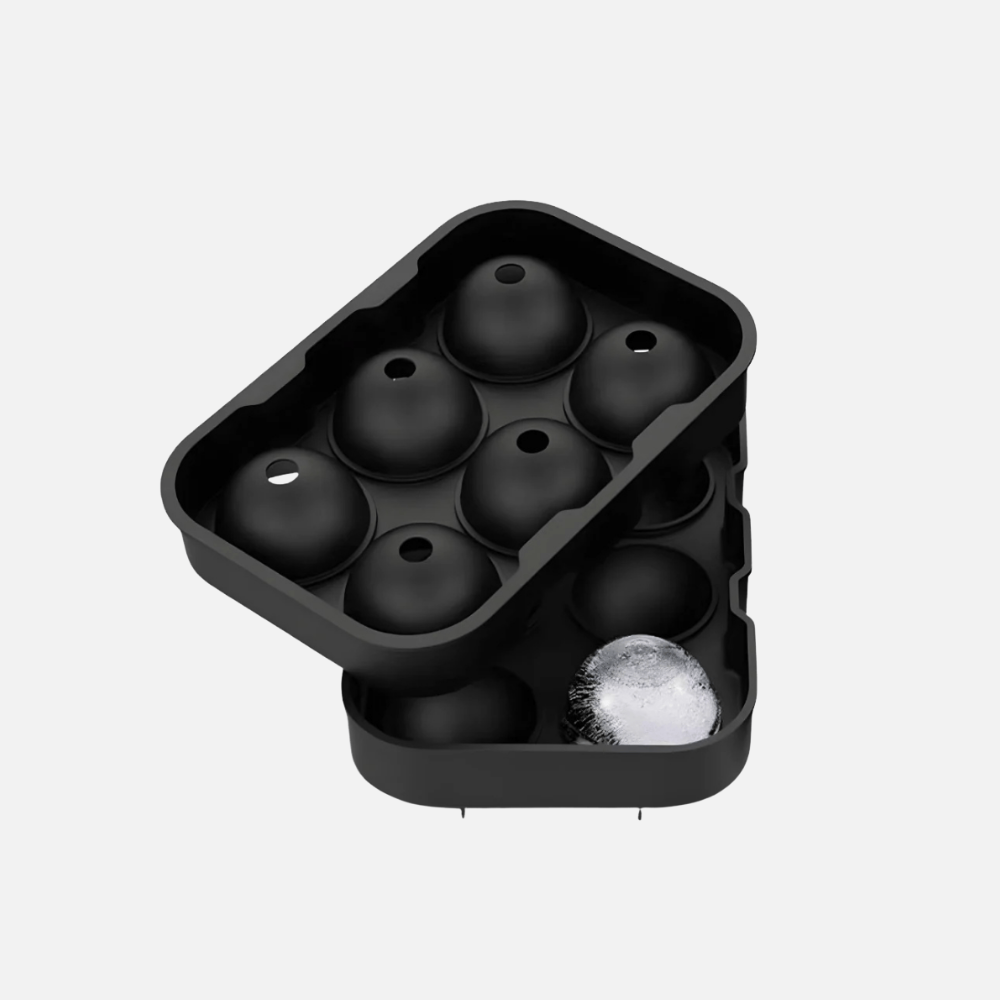 Large Ice Ball Mold - Black Silicone