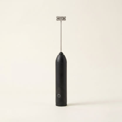 Milk Frother with Three Speed Motor and Detachable Stainless Steel Whisk