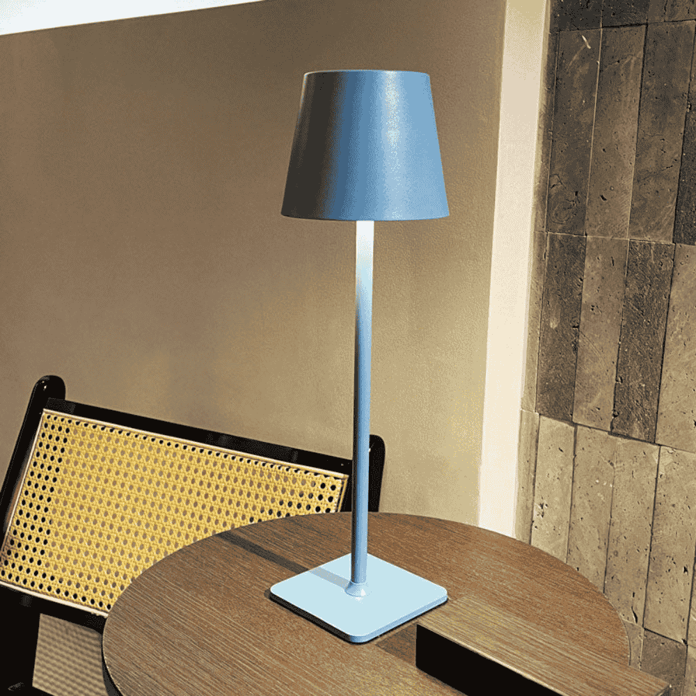 Scandinavian Modern LED Wireless Table Lamp - Rechargeable & Cordless