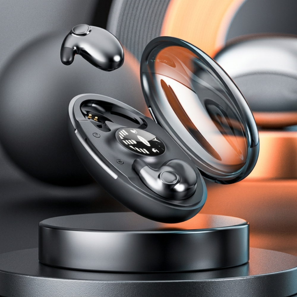 Noise Cancelling Earbuds, Wireless Bluetooth Earphones For Comfortable Sleep