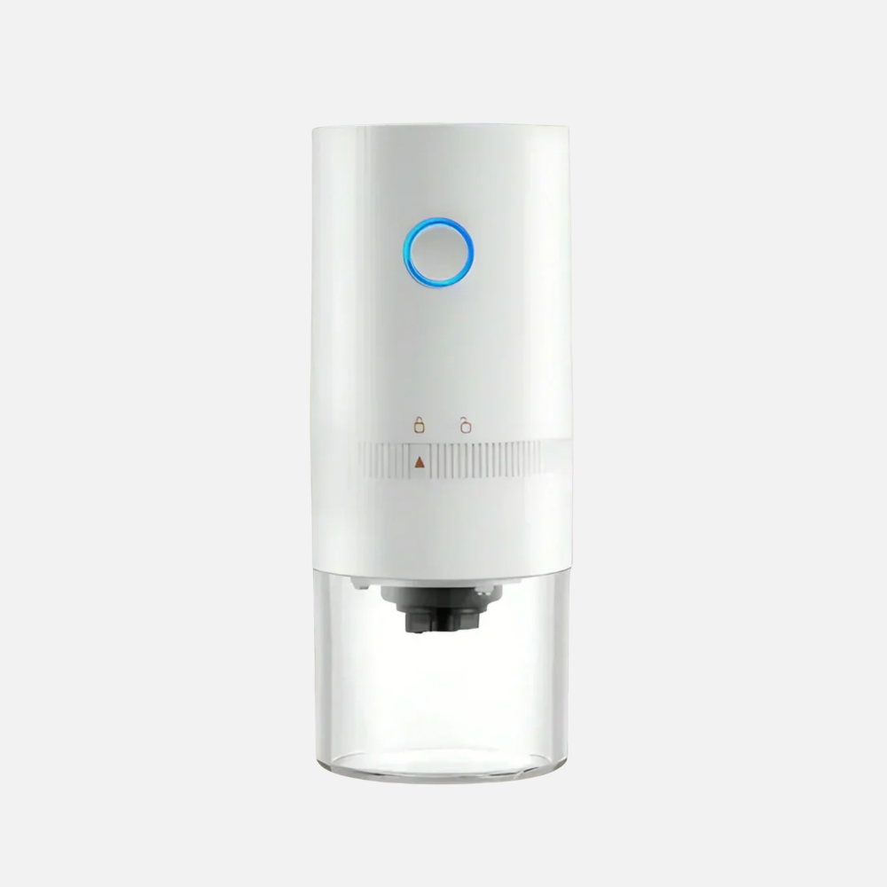 Electric Coffee Grinder Portable Type C Rechargeable Ceramic Burr Mill