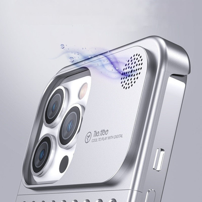 Phone Case Metal Vent Aluminum Alloy for iPhone 13 and 14