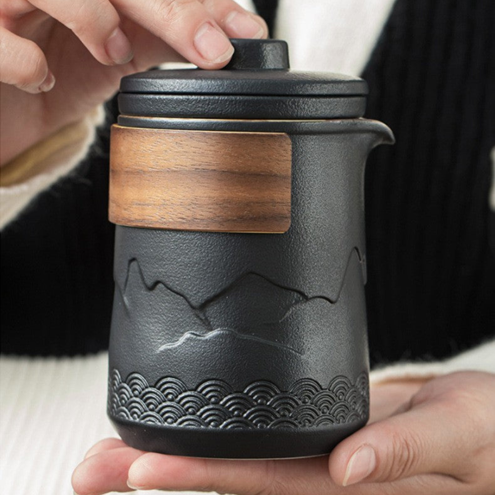Portable Tea Set For Travel, Mountain and Sea Style Set