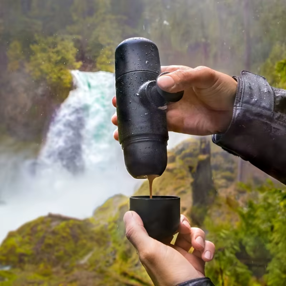 Espresso Machine Portable Manual Coffee Maker for Travel and Camping