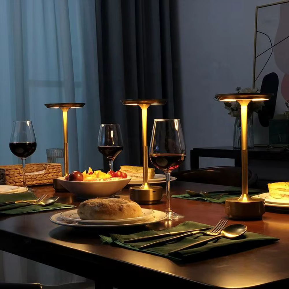 Cordless Tall Desk Lamp - 3-Mode Touch Activation